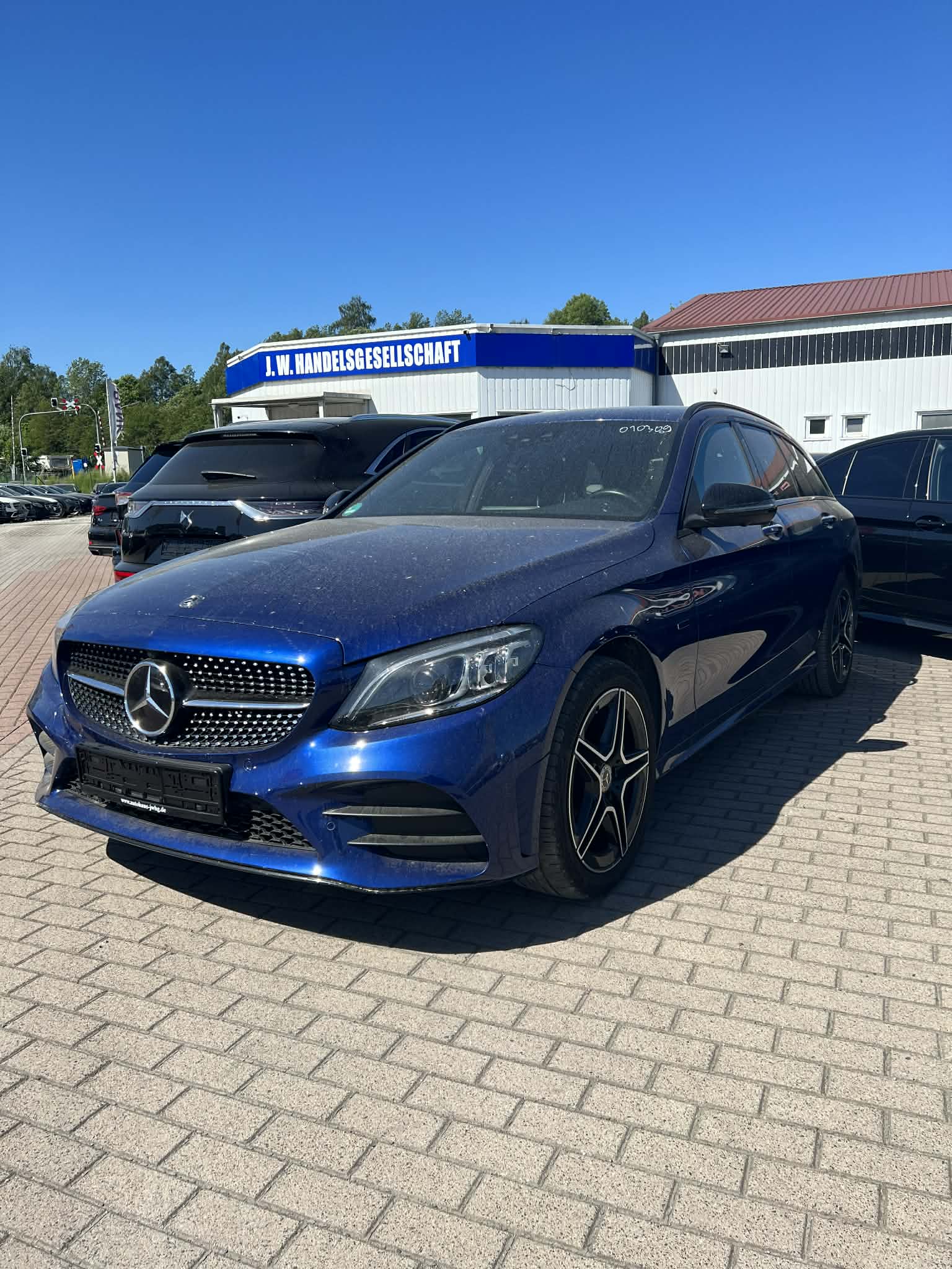 Mercedes  C-klasse BLÅ — original